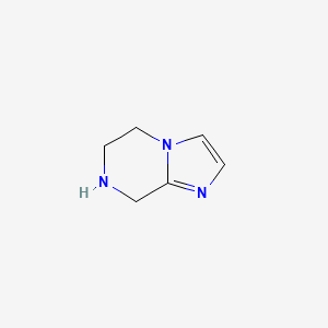 Chemical structure of 5,6,7,8-tetrahydroimidazo[1,2-a]pyrazine