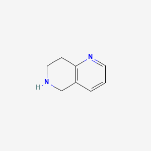 Chemical structure of 5,6,7,8-Tetrahydro-1,6-naphthyridine