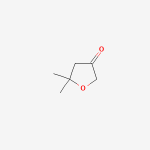 Chemical structure of 5,5-diMethyldihydrofuran-3(2H)-one