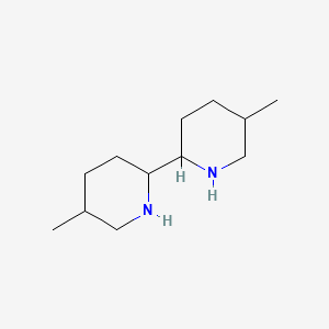 Chemical structure of 5,5'-Dimethyl-2,2'-bipiperidine