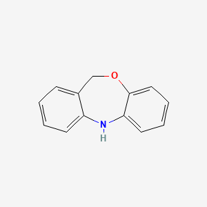 Chemical structure of 5,11-Dihydrodibenzo[b,e][1,4]oxazepine