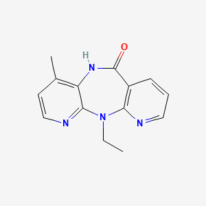 Chemical structure of Unii-O3pen5V8WL