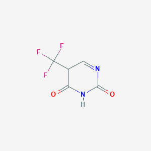 Chemical structure of 5-(Trifluoromethyl)pyrimidine-2,4(3H,5H)-dione