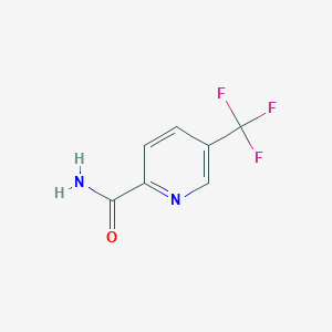 Chemical structure of 5-(Trifluoromethyl)picolinamide