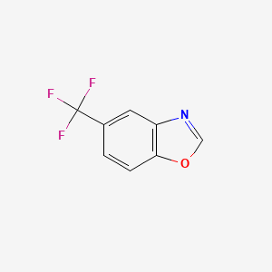Chemical structure of 5-(Trifluoromethyl)benzoxazole