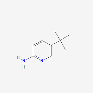 Chemical structure of 5-Tert-butylpyridin-2-amine