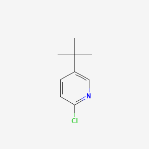 Chemical structure of 5-Tert-butyl-2-chloropyridine