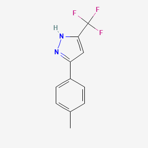 Chemical structure of Celecoxib N-des(benzenesulfonamide)