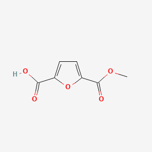 Chemical structure of 5-(Methoxycarbonyl)furan-2-carboxylic acid