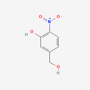 Chemical structure of 5-(Hydroxymethyl)-2-nitrophenol