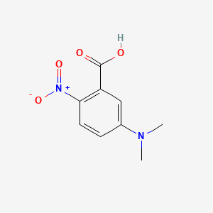 Chemical structure of 5-(Dimethylamino)-2-nitrobenzoic acid