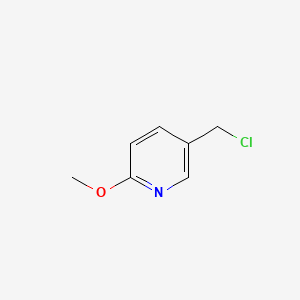 Chemical structure of 5-(Chloromethyl)-2-methoxypyridine