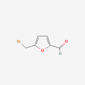 Chemical structure of 5-(Bromomethyl)-2-furaldehyde