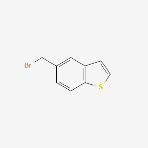 Chemical structure of 5-(Bromomethyl)benzo[b]thiophene