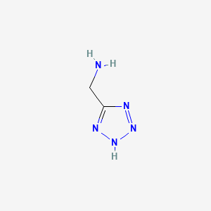 Chemical structure of 5-(Aminomethyl)-2H-tetrazole
