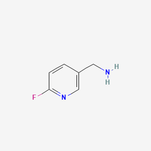 Chemical structure of 5-(Aminomethyl)-2-fluoropyridine