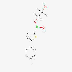 Chemical structure of 5-(4-Tolyl)thiophene-2-boronic acid pinacol ester