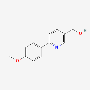 Chemical structure of 5-(4-Fluoro-3-nitrophenyl)-2H-tetrazole