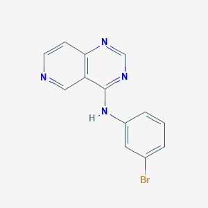 Chemical structure of 5-(4'-bromo-[1,1'-biphenyl]-4-yl)-1H-tetrazole
