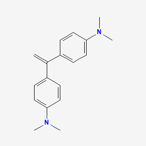 Chemical structure of Michler's ethylene