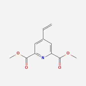 Chemical structure of 4-Vinyl-2,6-dimethyldipicolinate