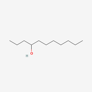 Chemical structure of 4-Undecanol
