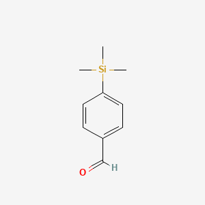 Chemical structure of 4-TRIMETHYLSILYLBENZALDEHYDE