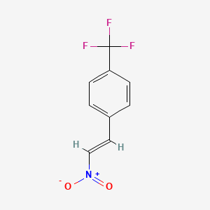 Chemical structure of 4-Trifluoromethyl-beta-nitrostyrene