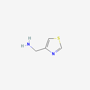 Chemical structure of 4-Thiazolemethanamine