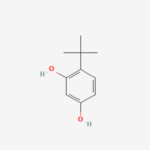 Chemical structure of 4-tert-Butyl-resorcinol