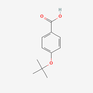 Chemical structure of 4-tert-Butoxybenzoic Acid
