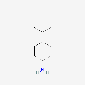 Chemical structure of 4-sec-Butylcyclohexylamine