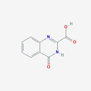 Chemical structure of 4-Quinazolone-2-carboxylic Acid