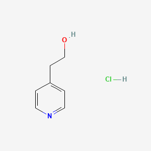 Chemical structure of 4-Pyridineethanol Hydrochloride