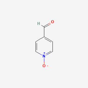 Chemical structure of Isonicotinaldehyde 1-oxide