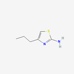 Chemical structure of 4-Propylthiazol-2-amine