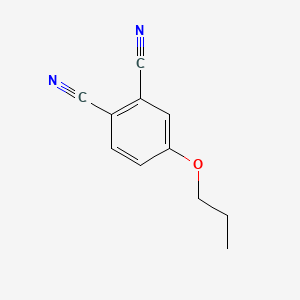 Chemical structure of 4-Propoxyphthalonitrile