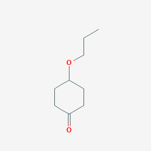 Chemical structure of 4-propoxycyclohexanone