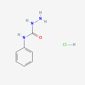 Chemical structure of 4-Phenylsemicarbazide hydrochloride