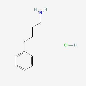 Chemical structure of 4-Phenylbutylamine Hydrochloride