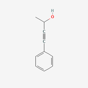 Chemical structure of 4-Phenyl-3-butyn-2-ol