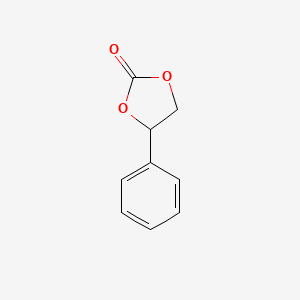 Chemical structure of 4-phenyl-1,3-dioxolan-2-one