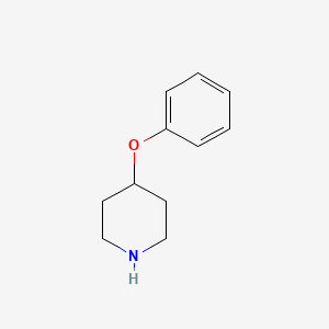 Chemical structure of 4-Phenoxypiperidine