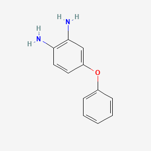 Chemical structure of 4-Phenoxybenzene-1,2-diamine