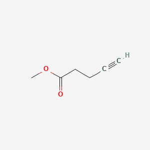 Chemical structure of Methyl 4-pentynoate
