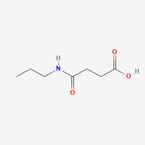 Chemical structure of 3-(propylcarbamoyl)propanoic Acid
