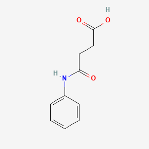 Chemical structure of Succinanilic acid