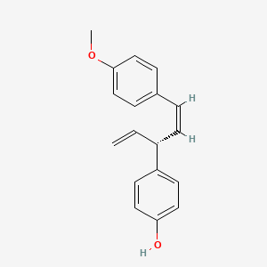 Chemical structure of 4'-O-Methylnyasol