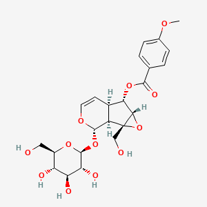 Chemical structure of 4''-O-Methylcatalposide