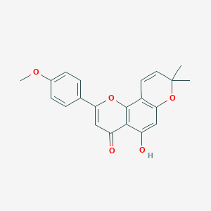 Chemical structure of 4'-O-Methylatalantoflavone